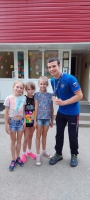 12 июля 2021 года встреча Ивана Неккоева с юными  спортсменами нашей школы